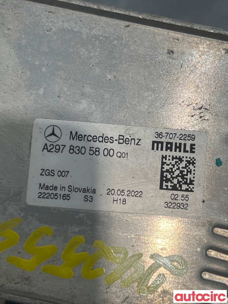 Varmeapparat diverse til Mercedes EQE 2022-->>  (MERCEDES|A2978305800|)
