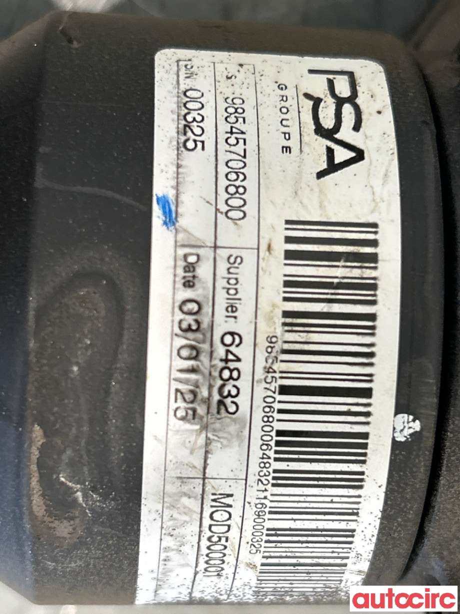 Støtdemper bak til Opel Mokka E 2020-->> (Type II)  (OPEL|9869258380|9854570780|98545706800)