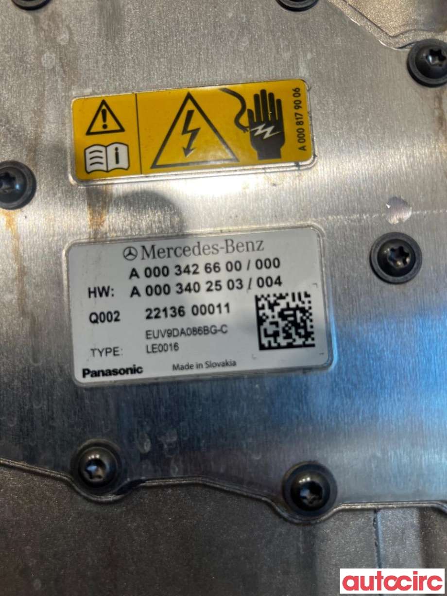 DCDC converter hybrid til Mercedes EQE 2022-->> (MERCEDES|A0003423401|LE0016|A0003426600)
