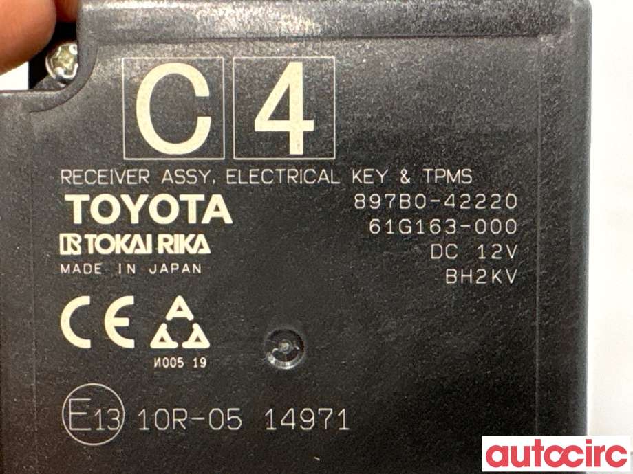 Styreenhet diverse til Toyota RAV4 2019-->> (Type V) (TOYOTA|897B042220|61G163-000|897B0-42220)