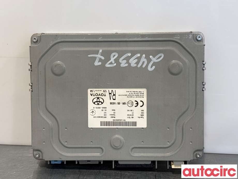 Styreenhet diverse til Toyota RAV4 2019-->> (Type V) (TOYOTA|86840K0010|HBT311|86840-K0010-B)