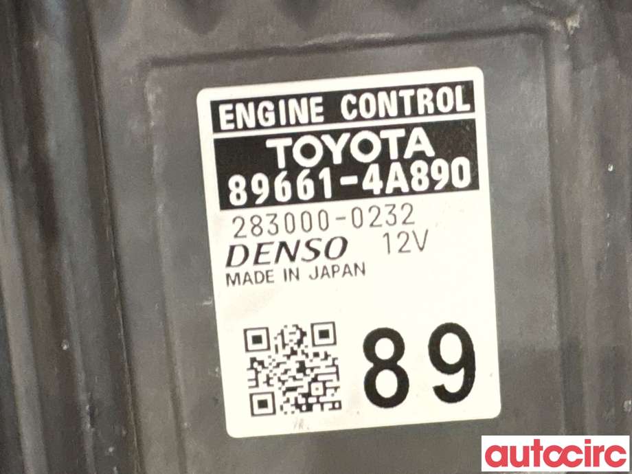 Styreenhet motor til Toyota RAV4 2019-->> (Type V) (TOYOTA|896614A890|283000-0232|89661-4A890)