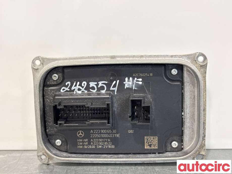 Styreenhet diverse til Mercedes EQE 2022-->>  (MERCEDES|A2239006530|)