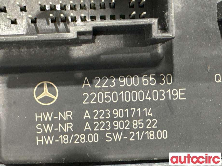 Styreenhet diverse til Mercedes EQE 2022-->>  (MERCEDES|A2239006530|)