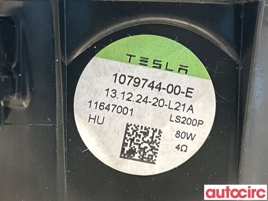 Bilstereo høyttaler til Tesla Model Y 2021-2024 (Type I) (TESLA|1079744-00-E|)