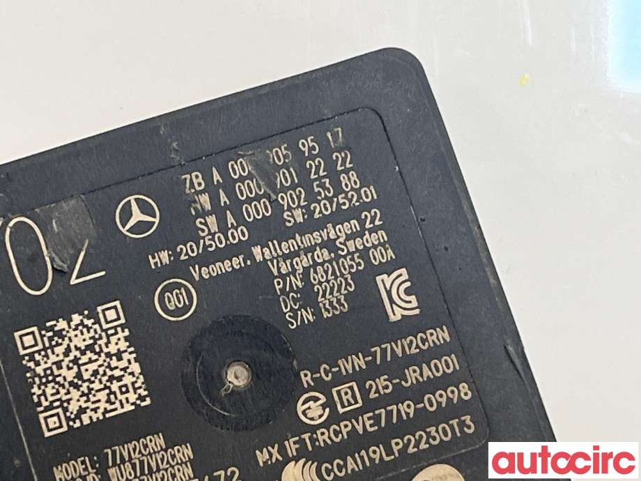 Sensor radar til Mercedes EQE 2022-->> (MERCEDES|A0009059517)