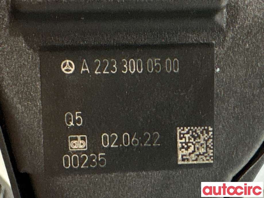 Pedal gass til Mercedes EQE 2022-->>  (MERCEDES|A2233000500|)