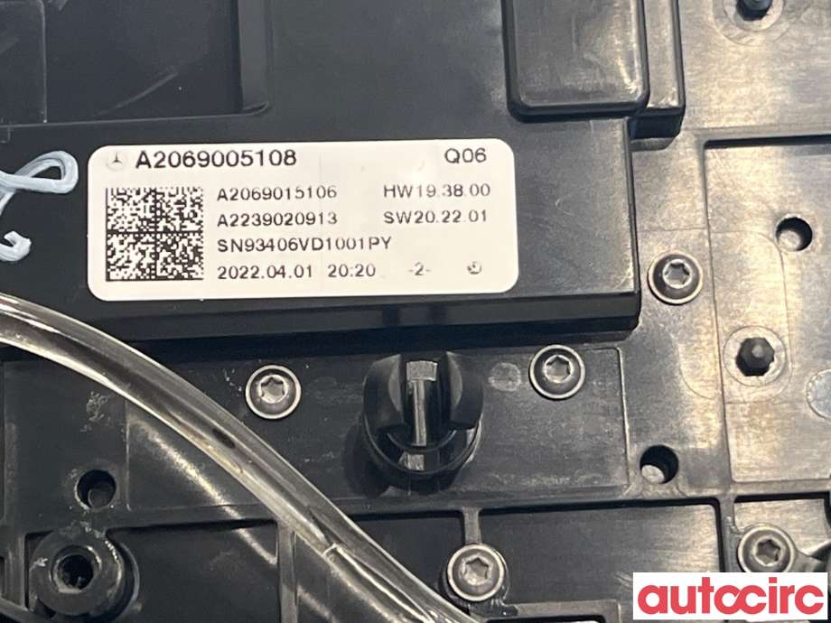 Bryter diverse til Mercedes EQE 2022-->>  (MERCEDES|A2069005108)