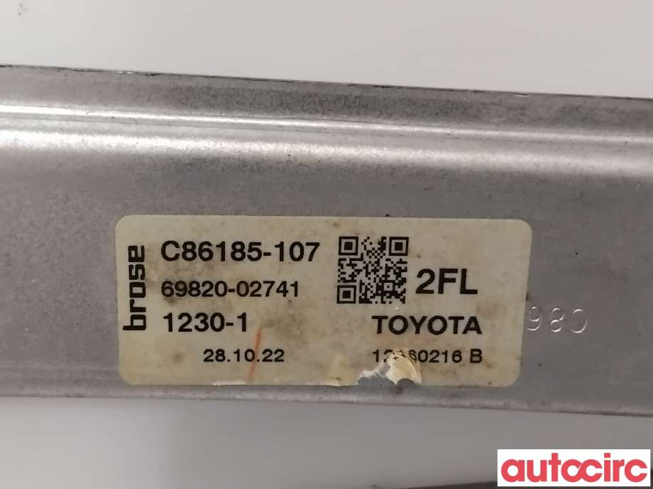 Ruteheis til Toyota Corolla 2019-->> (TOYOTA|6982002741|C86185-107|69820-02741)