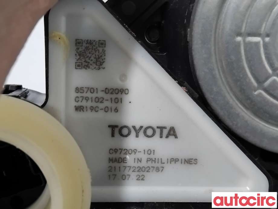Ruteheis til Toyota Corolla 2019-->> (TOYOTA|6982002741|C86185-107|69820-02741)