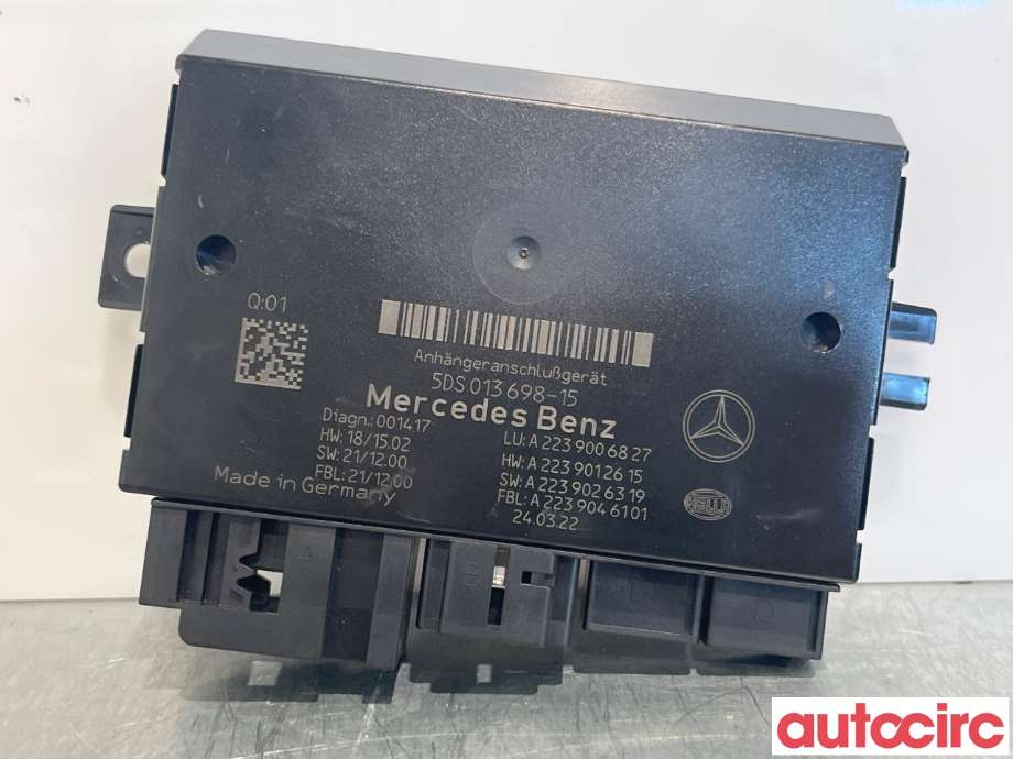Styreenhet hengerfeste til Mercedes EQE 2022-->> (MERCEDES|A2239006827)