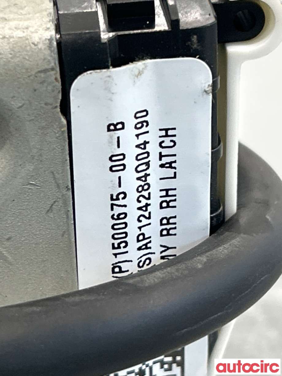 Låsekasse høyre bak til Tesla Model Y 2021-2024 (Type I) (TESLA|1500675-00-B|AP124284Q04190)