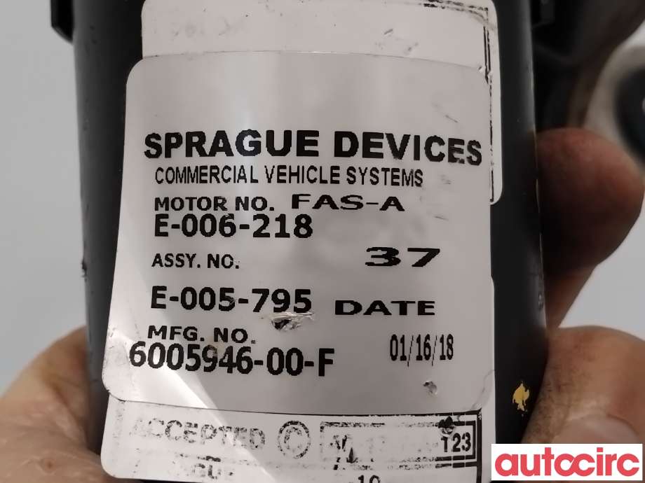 Viskermotor frontrute til Tesla Model S 2016-2021 (Fase 2)  (TESLA|6005946-00-F|E-006-218)