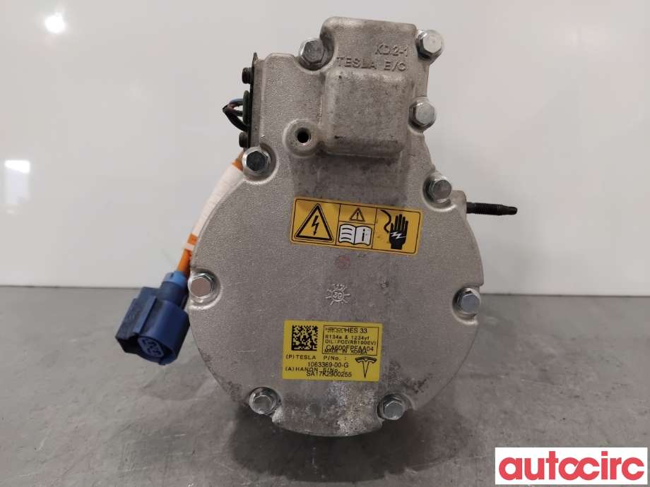 Aircondition kompressor til Tesla Model S 2016-2021 (Fase 2) (TESLA|1063369-00-G|CA600FPFAA04)