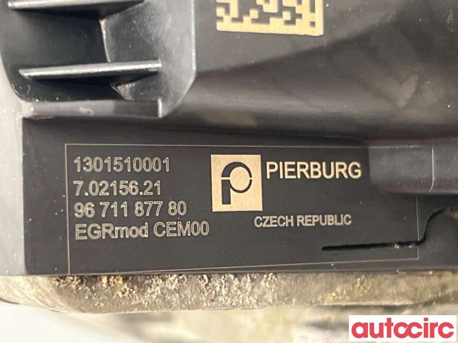 EGR-ventil til Volvo V40 2012-2019  (VOLVO|36001487|70215621|9671187780)