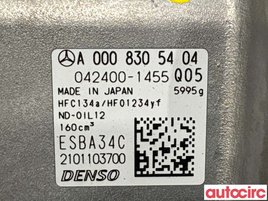 Aircondition kompressor til Mercedes EQE 2022-->> (MERCEDES|A0008309404|042400-1455|A0008304905)