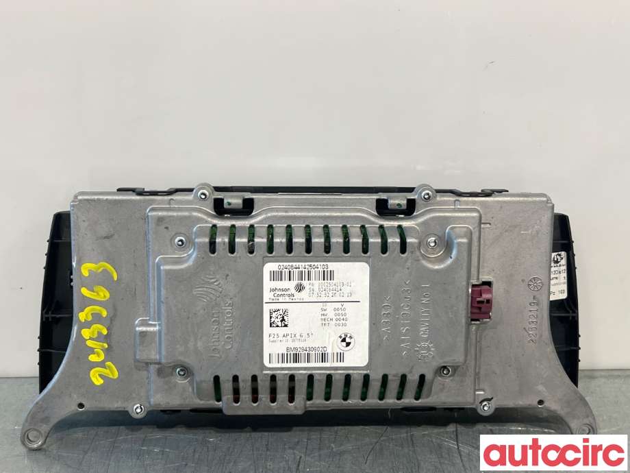 Instrument kjørecomputer til BMW X3 2010-2017 (F25) (F25) (BMW|65509294309|)