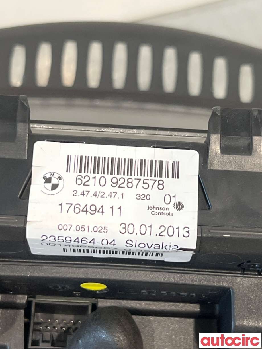 Instrumentpanel til BMW X3 2010-2017 (F25) (F25) (BMW|62106843041||17649411)