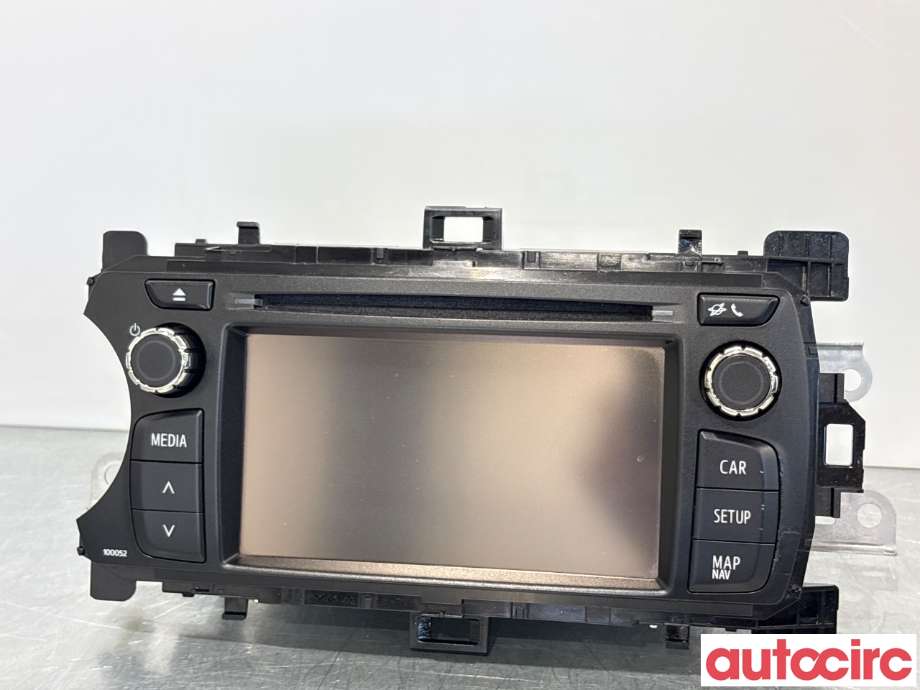 Bilstereo til Toyota Yaris, 2012-2014 (Type III, Fase 1) (TOYOTA|861400D050)