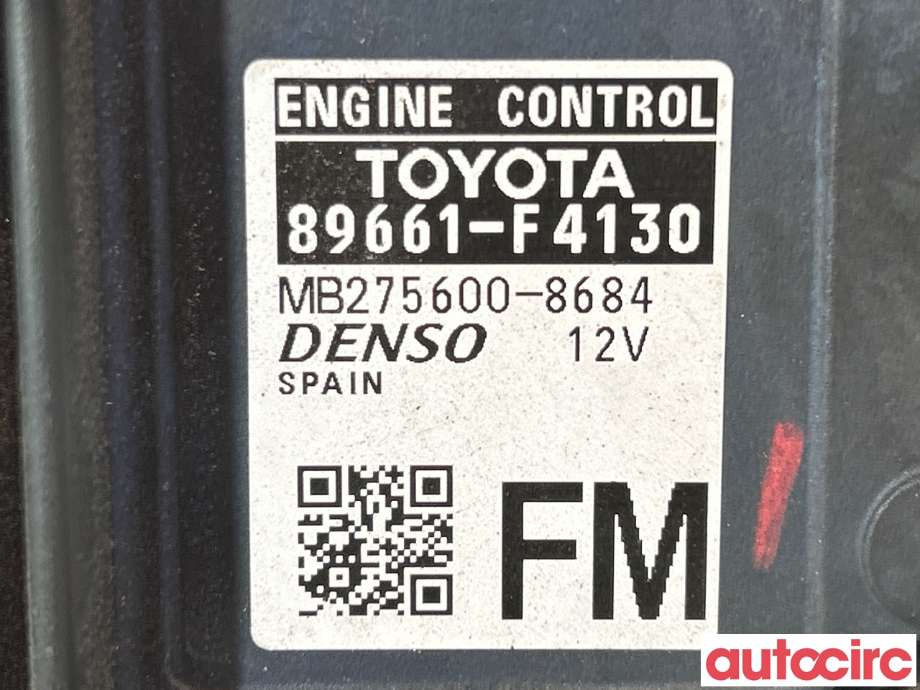 Styreenhet motor til Toyota C-HR 2016-->> (TOYOTA|89661F4130|MB275600-8684|89661-F4130)