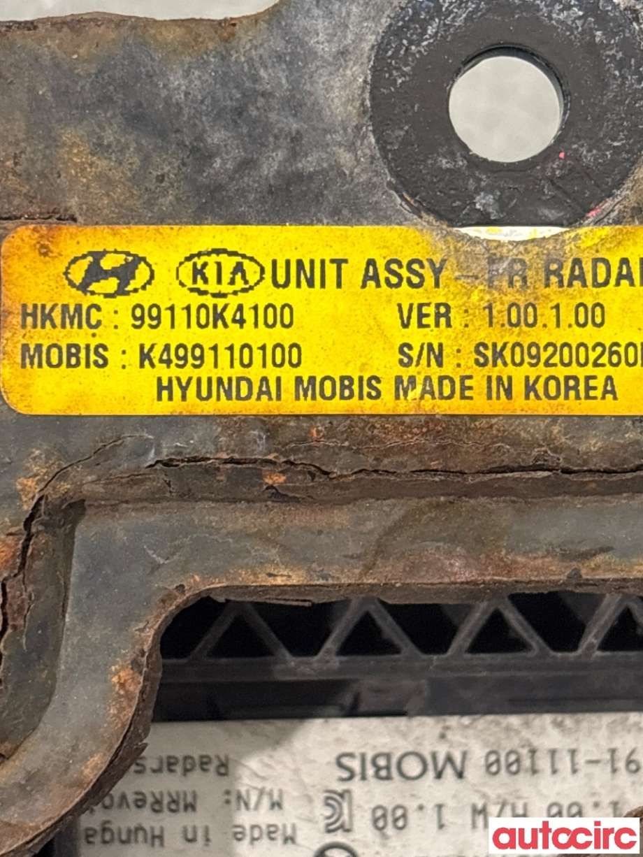 Sensor radar til Hyundai Kona 2017-2021 (Type I, Fase 1)  (HYUNDAI|99110K4100|)
