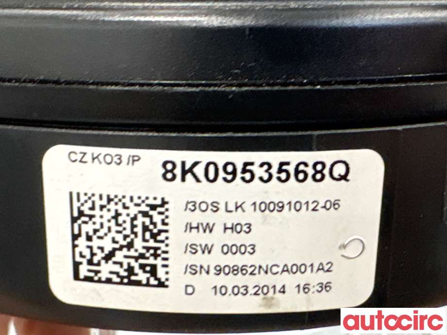 Airbag slepering til Audi A4 2007-2014 (Type IV) (B8) (B8) (AUDI|8K0953568M||8K0953568Q)