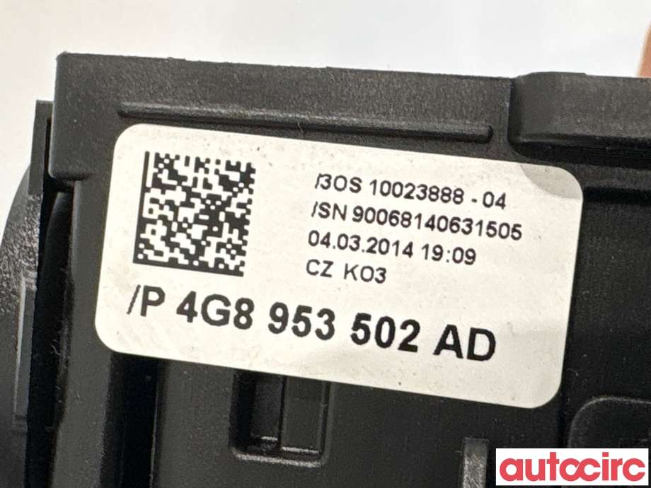 Bryter combi til Audi A4 2007-2014 (Type IV) (B8) (B8) (AUDI|4G8953502AD|)