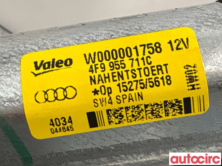 Viskermotor bakrute til Audi A4 2007-2014 (Type IV) (B8) (B8) (AUDI|4F9955711C|W000001758|4F9955711E)