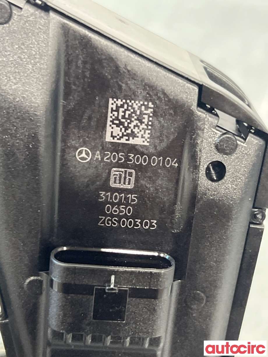 Pedal gass til Mercedes C-Klasse 2014-2018 (Fase 1) (W205) (W205) (MERCEDES|A2053000104|)