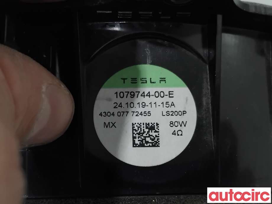 Bilstereo høyttaler til Tesla Model 3 2018-2023 (Fase 1) (TESLA|1079744-00-E|)