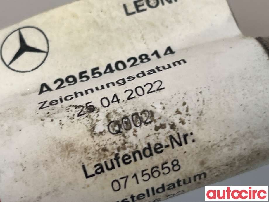 Kabel høy volt (HV) hybrid til Mercedes EQE 2022-->>  (MERCEDES|A2955402814)