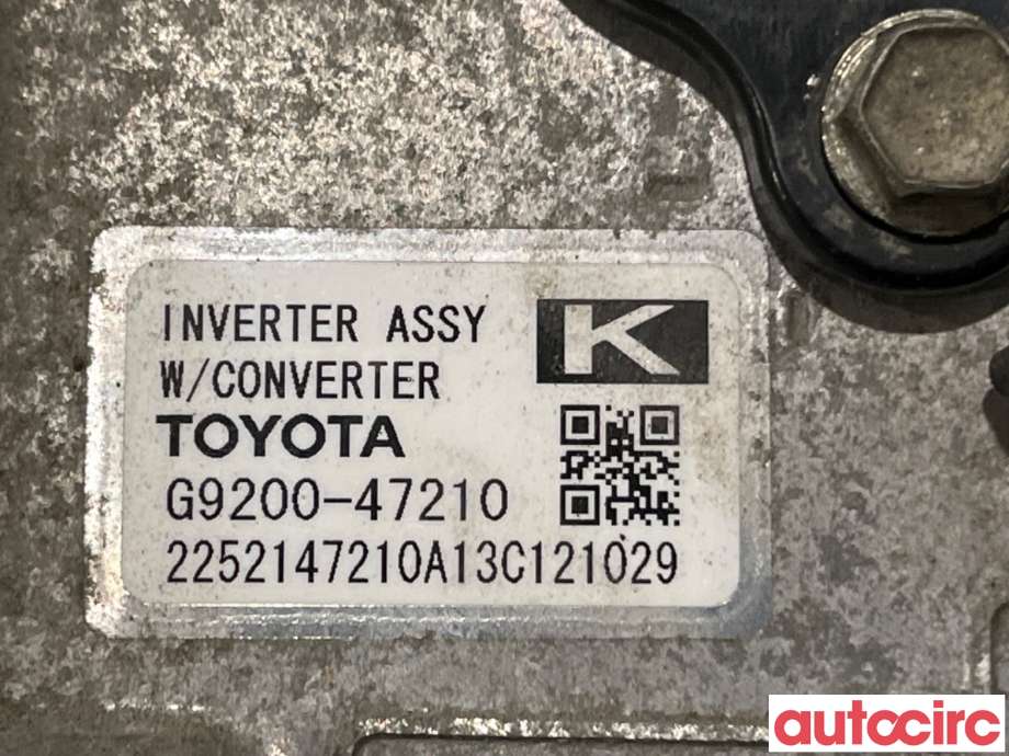 Inverter hybrid til Toyota Prius +7 2012-2020 (Type III) (stasjonsvogn) (stasjonsvogn) (TOYOTA|G920049025||G9200-47210)