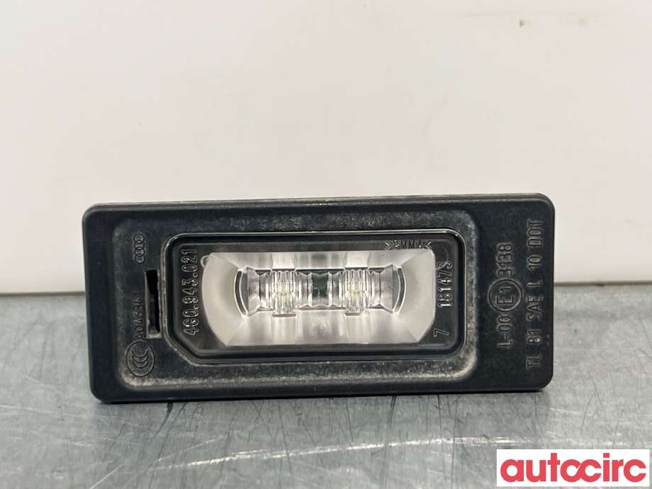 Skiltlys til Audi A6 2011-2014 (Type IV, Fase 1) (C7) (C7) (AUDI|4G0943021|)