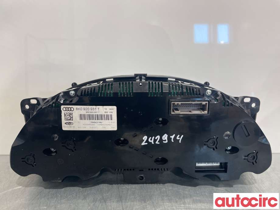 Instrumentpanel til Audi A4 2007-2014 (Type IV) (B8) (B8) (AUDI|8K0920931T)