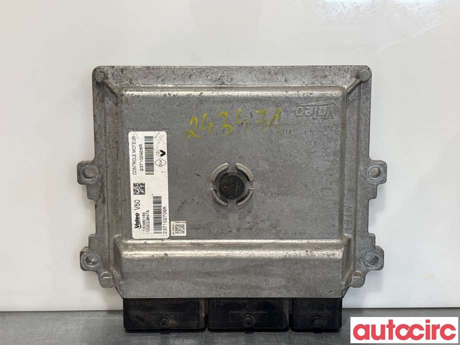 Styreenhet motor til Renault Clio, 2012-2016 (Type IV, Fase 1) (RENAULT|237102928R)
