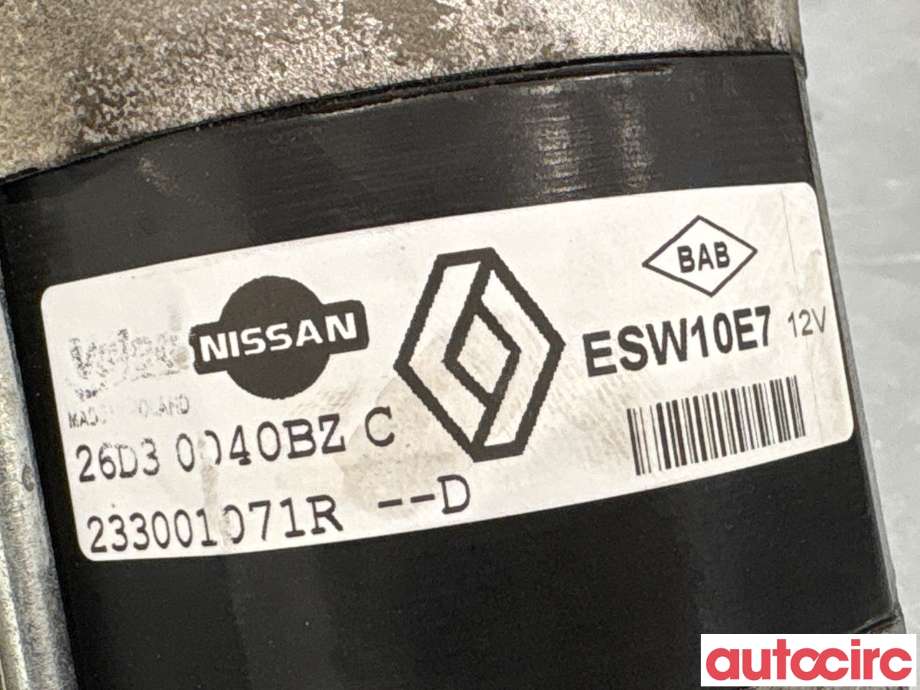 Starter til Renault Clio 2012-2016 (Type IV, Fase 1) (RENAULT|233007970R|ESW10E7|233001071R)