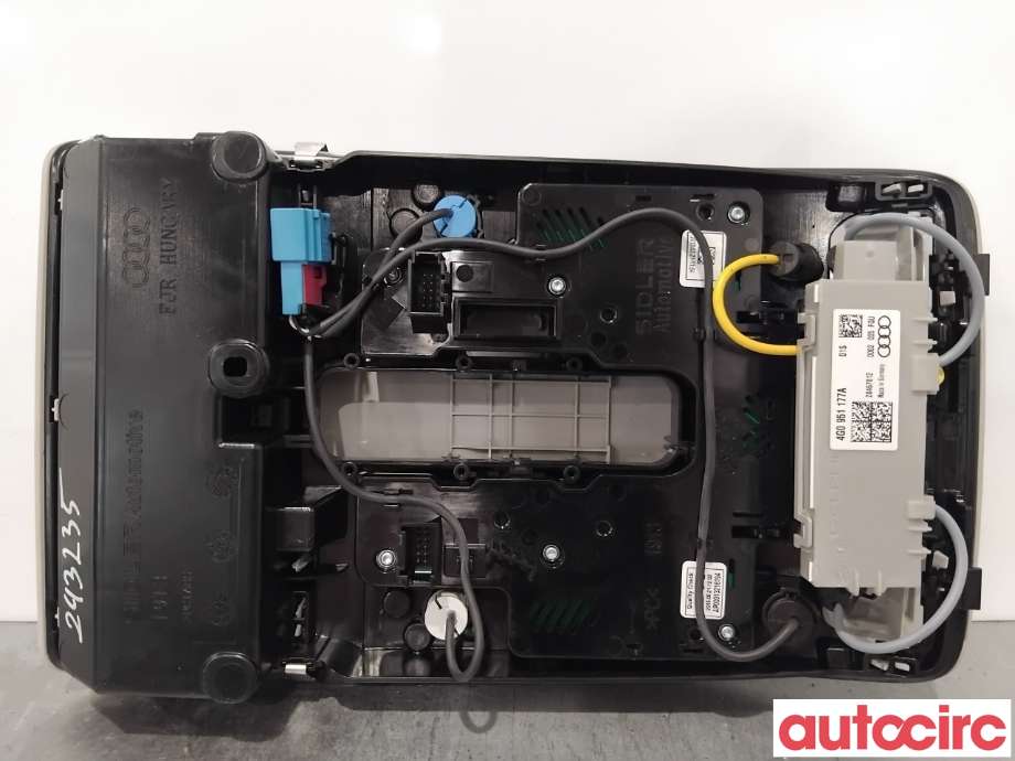 Taklyspanel til Audi A6, Allroad 2015-2019 (Type III, Fase 2) (C7) (C7) (AUDI|4G0947135B|)