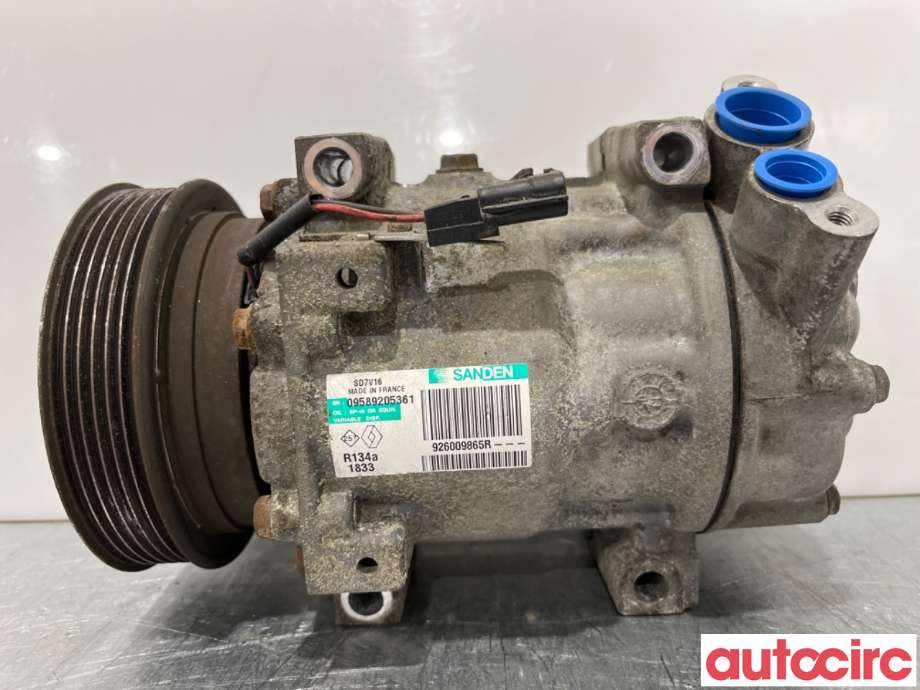 Aircondition kompressor til Nissan Qashqai 2010-2014 (Type I, Fase 2)  (NISSAN|2763000Q3J|SD7V161833|926009865R)