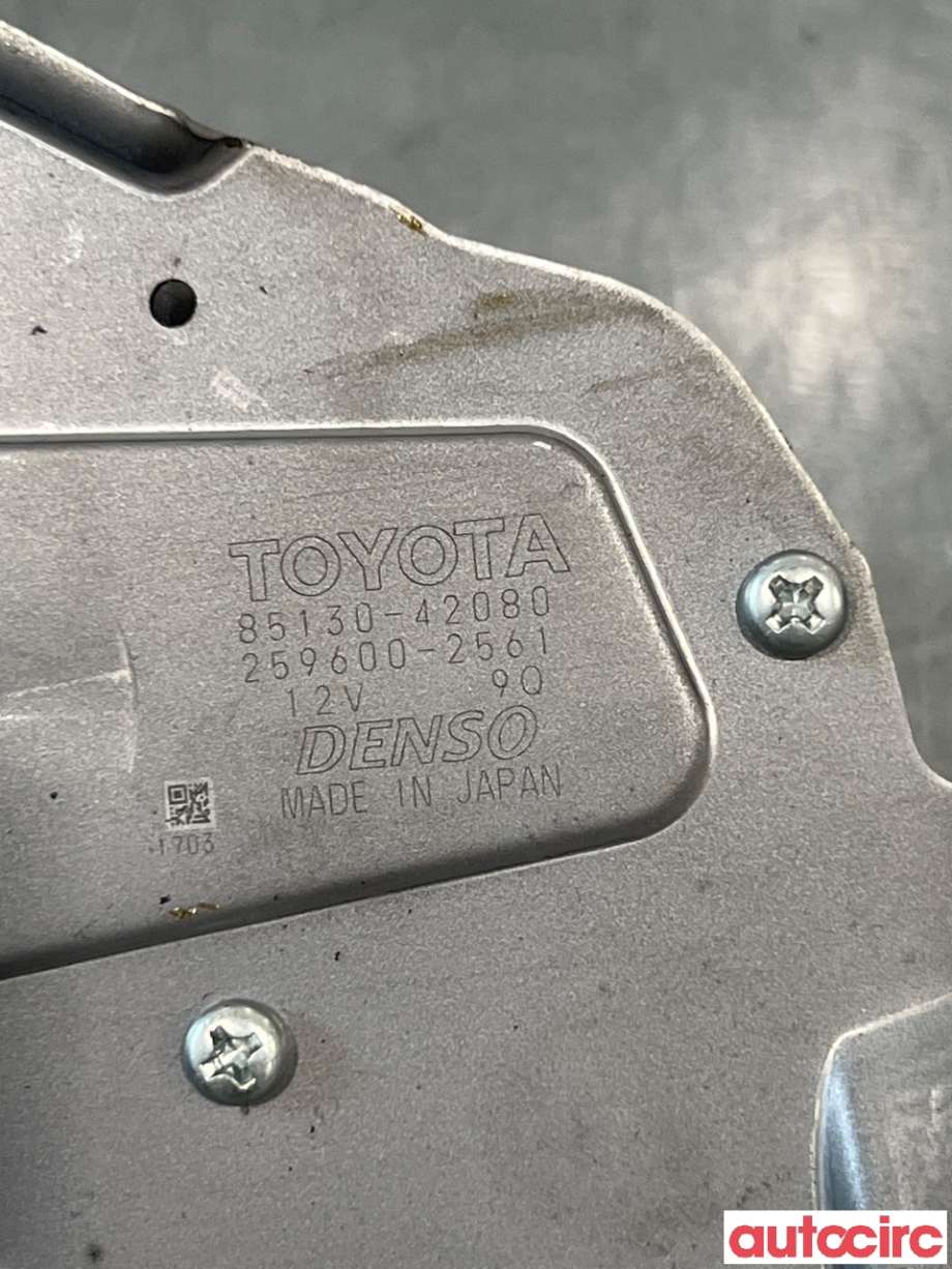 Viskermotor bakrute til Toyota RAV4 2013-2015 (Type IV, Fase 1) (TOYOTA|8513042080|259600-2561|85130-42080)