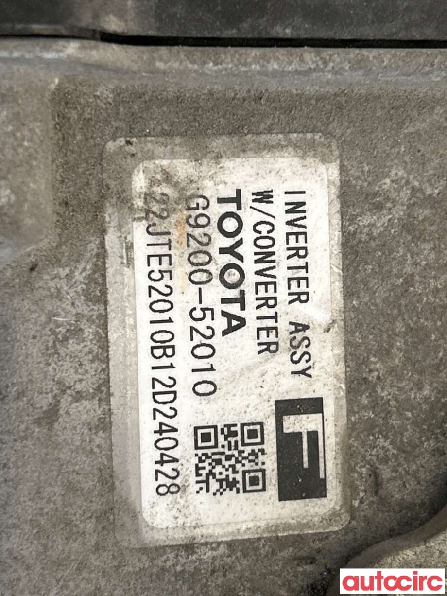 Inverter hybrid til Toyota Yaris 2012-2014 (Type III, Fase 1)  (TOYOTA|G920059015|G920059065|G9200-52010)