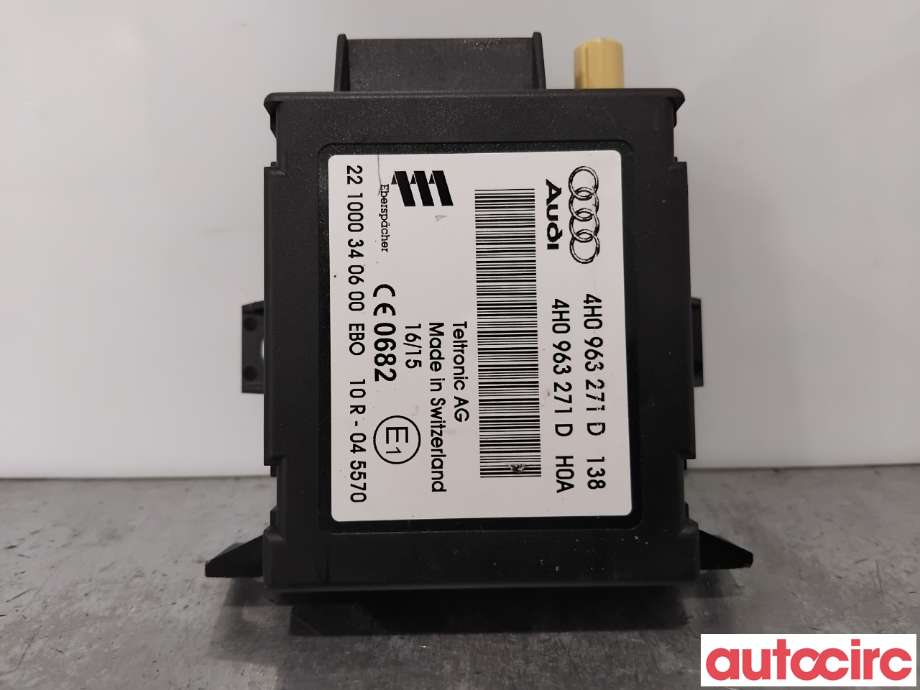 Styreenhet diverse til Audi A6, Allroad, 2015-2019 (Type III, Fase 2) (C7) (C7) (AUDI|4H0963271D)