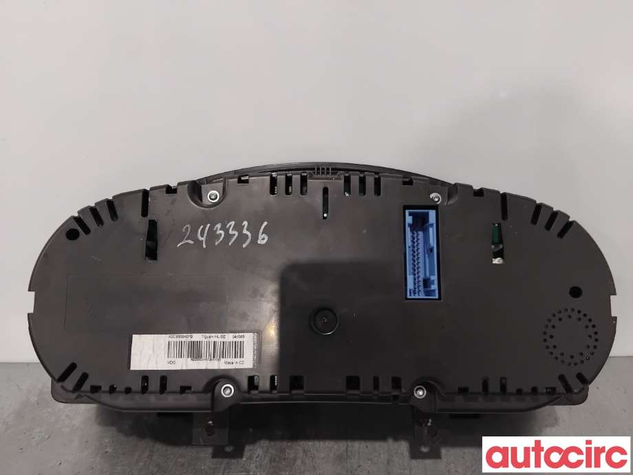 Instrumentpanel til VW Tiguan 2011-2016 (Type I, Fase 2) (VOLKSWAGEN|5N0920872AX|A2C53394079|5N0920872A)