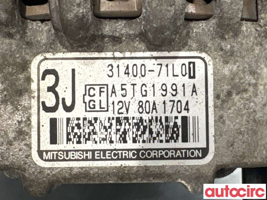 Dynamo til Suzuki Swift 2011-2017 (SUZUKI|31400-71L04|A5TG1991A|31400-71L01)