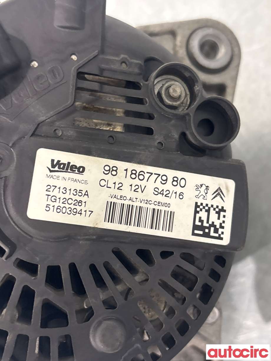 Dynamo til Citroën C3 2016-->> (Type III) (CITROEN|9818677980|)
