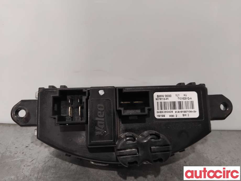 Varmeapparat motstand til BMW X5 2013-2018 (F15) (F15) (BMW|64119276112|T1016251Q-A|9276112)