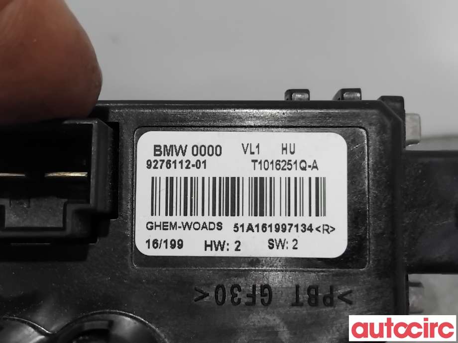 Varmeapparat motstand til BMW X5 2013-2018 (F15) (F15) (BMW|64119276112|T1016251Q-A|9276112)