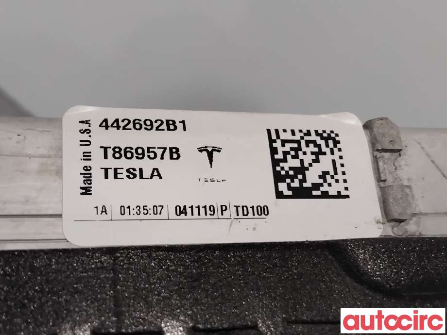 Varmeapparat register til Tesla Model 3 2018-2023 (Fase 1)  (TESLA|NO NR|T86957B|)