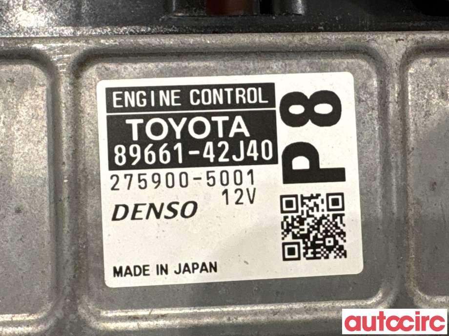 Styreenhet motor til Toyota RAV4 2013-2015 (Type IV, Fase 1)  (TOYOTA|8966142J40|275900-5001|89661-42J40)