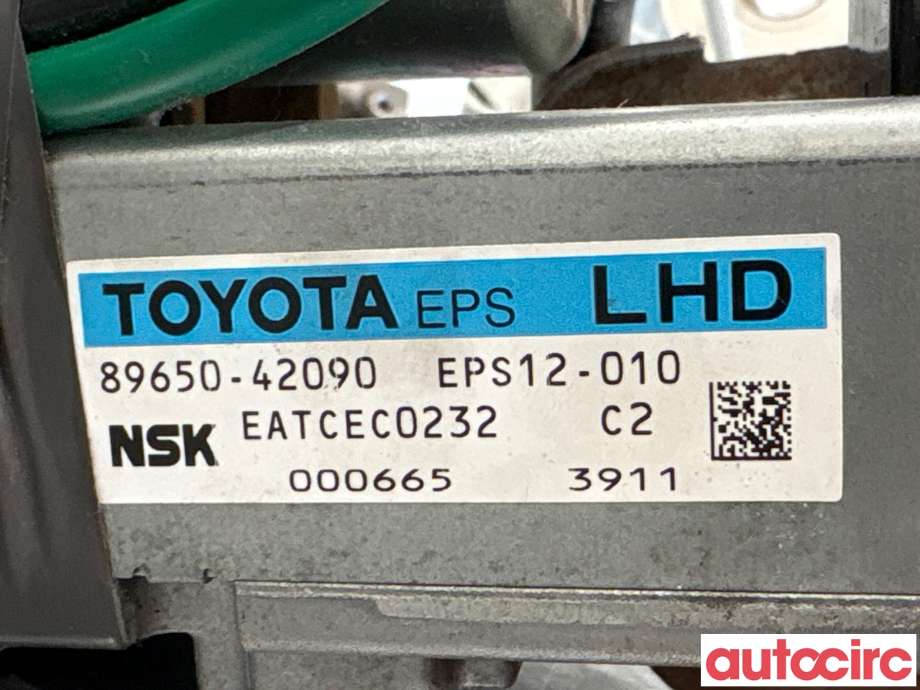 Rattaksel elektrisk servo til Toyota RAV4 2013-2015 (Type IV, Fase 1) (TOYOTA|4520A42080|EPS12-010|89650-42090)