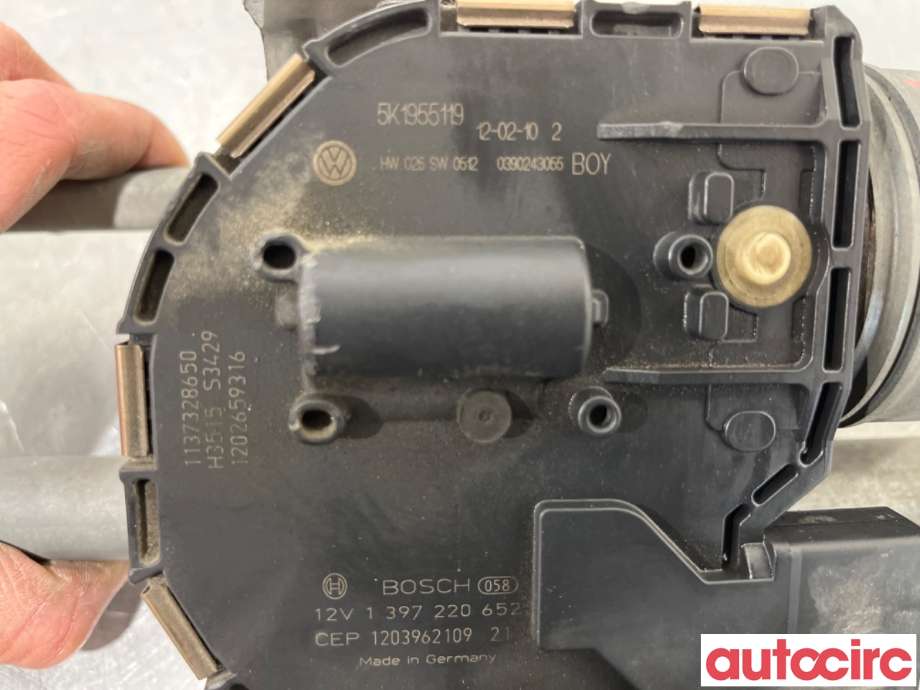 Viskermotor frontrute til VW Golf VI 2008-2012  (VOLKSWAGEN|1Q1955119C|1397220652|5K1955023)